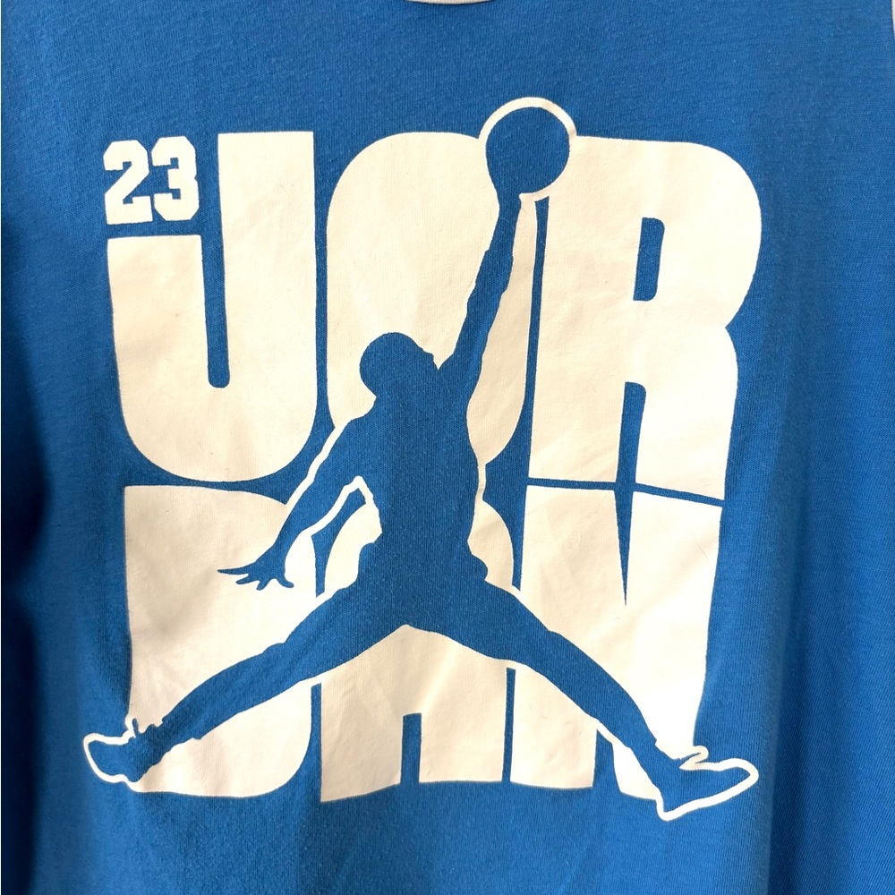Nike Jordan Kids Tank Top 23 Jumpman Blue & White (M 10-12) - Picture 2 of 7